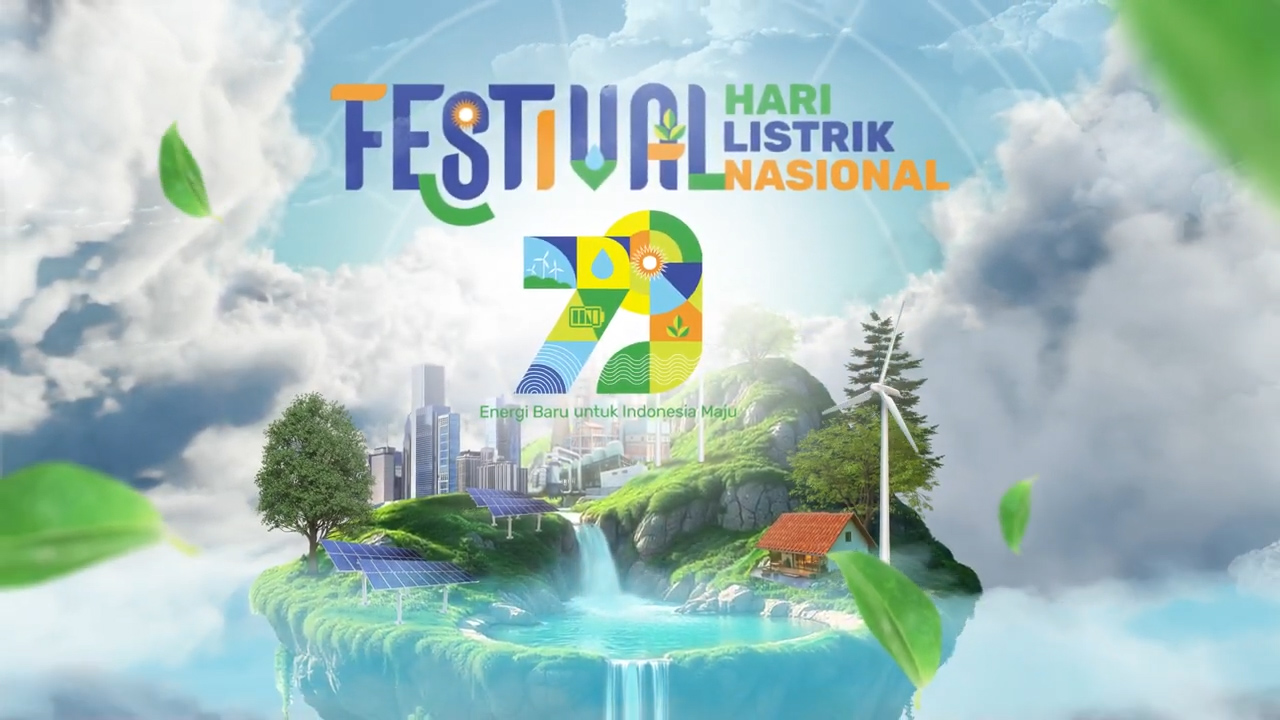 LED Motion Content-Festival Hari listrik nasional 79th 2024